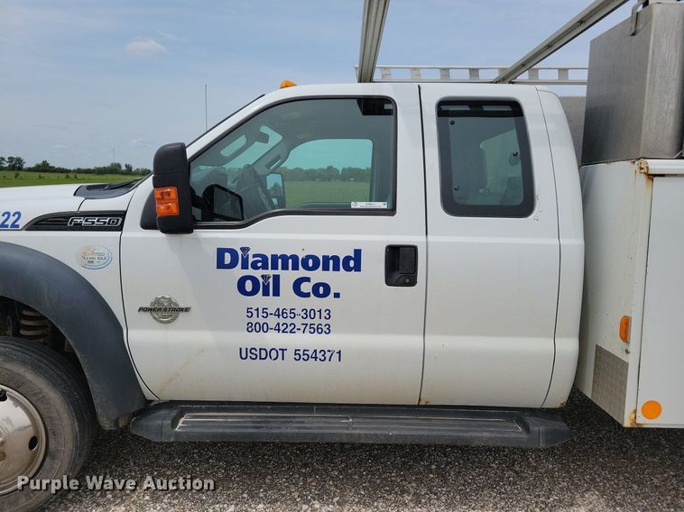 image for item KB9014 2012 Ford F550 utility / service truck