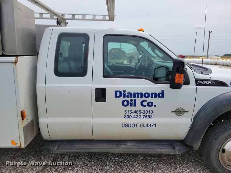 image for item KB9014 2012 Ford F550 utility / service truck