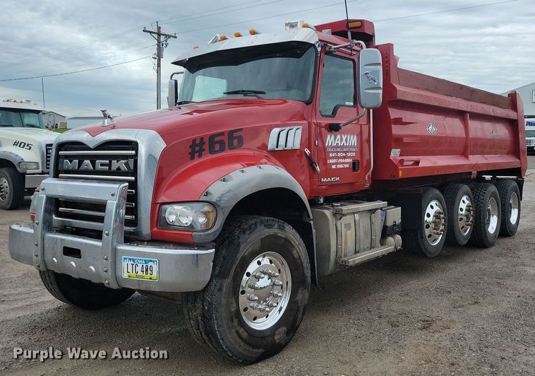 image for item KB9025 2016 Mack GU713 dump truck