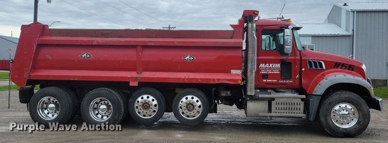 image for item KB9025 2016 Mack GU713 dump truck