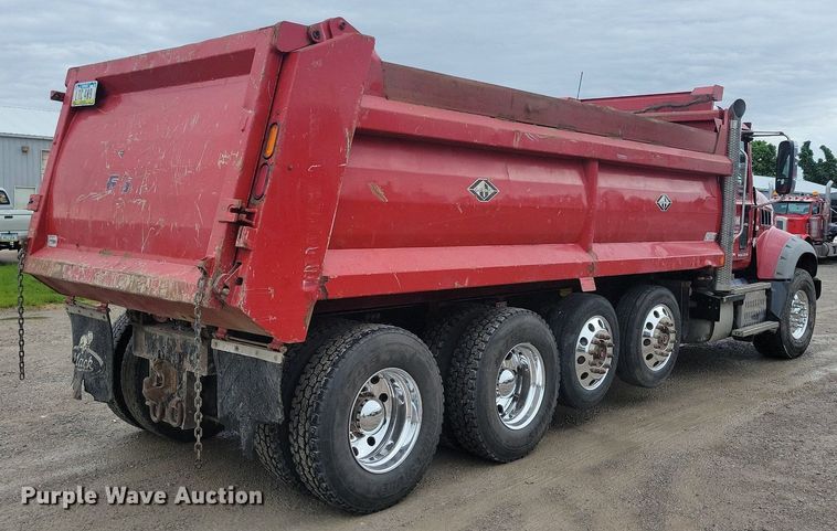 image for item KB9025 2016 Mack GU713 dump truck