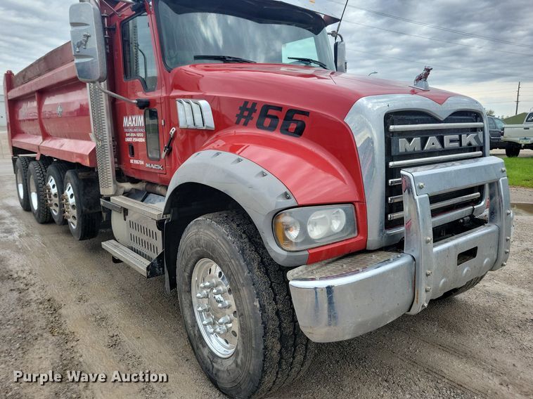 image for item KB9025 2016 Mack GU713 dump truck