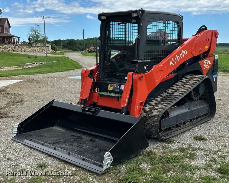 image for item LR9387 Kubota SVL97-2 tracked skid steer loader