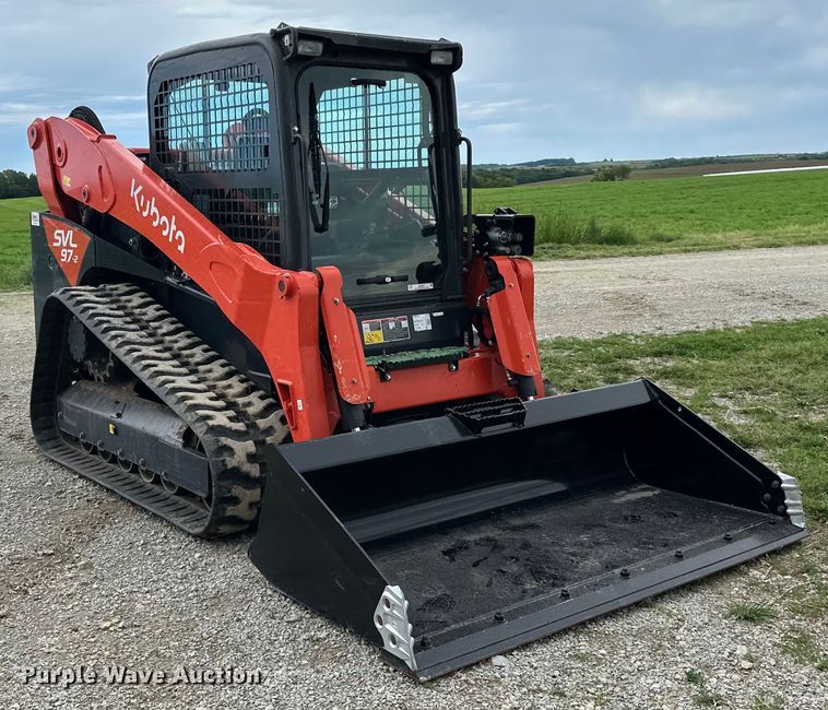 image for item LR9387 Kubota SVL97-2 tracked skid steer loader