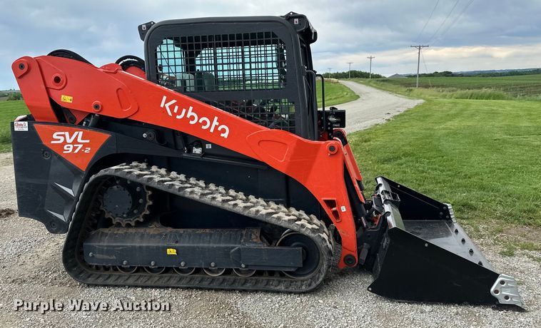 image for item LR9387 Kubota SVL97-2 tracked skid steer loader