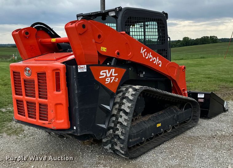 image for item LR9387 Kubota SVL97-2 tracked skid steer loader