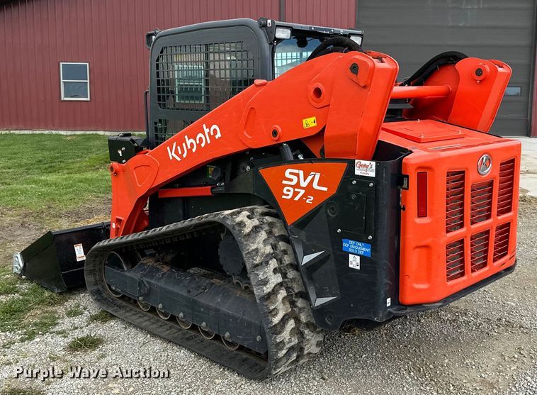 image for item LR9387 Kubota SVL97-2 tracked skid steer loader