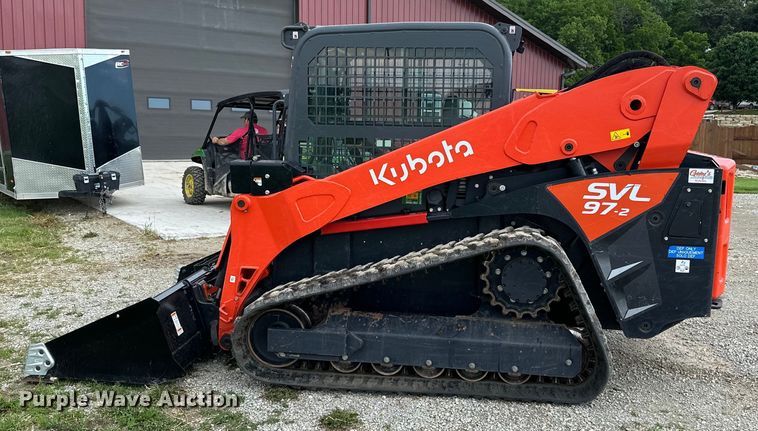 image for item LR9387 Kubota SVL97-2 tracked skid steer loader