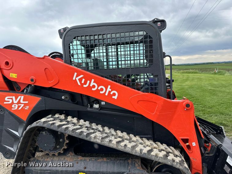 image for item LR9387 Kubota SVL97-2 tracked skid steer loader
