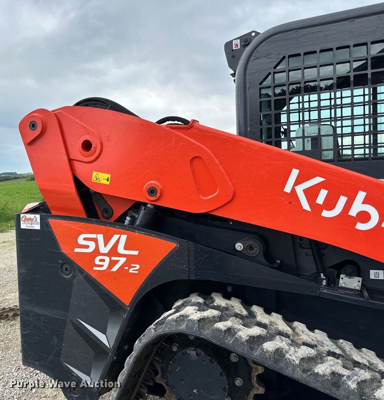 image for item LR9387 Kubota SVL97-2 tracked skid steer loader