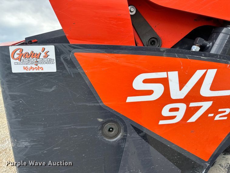 image for item LR9387 Kubota SVL97-2 tracked skid steer loader
