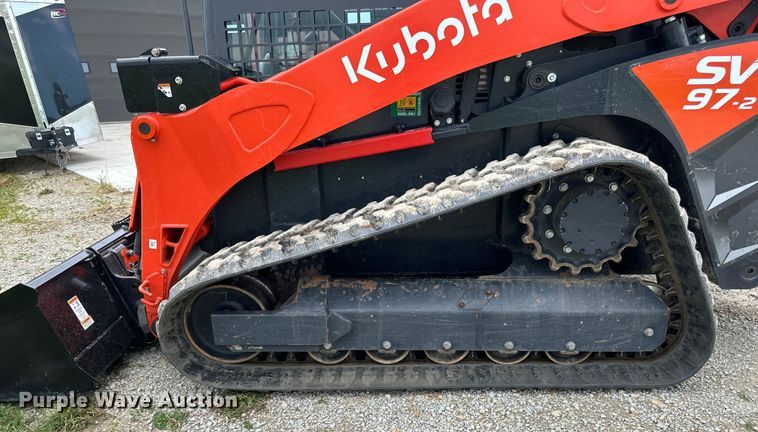 image for item LR9387 Kubota SVL97-2 tracked skid steer loader