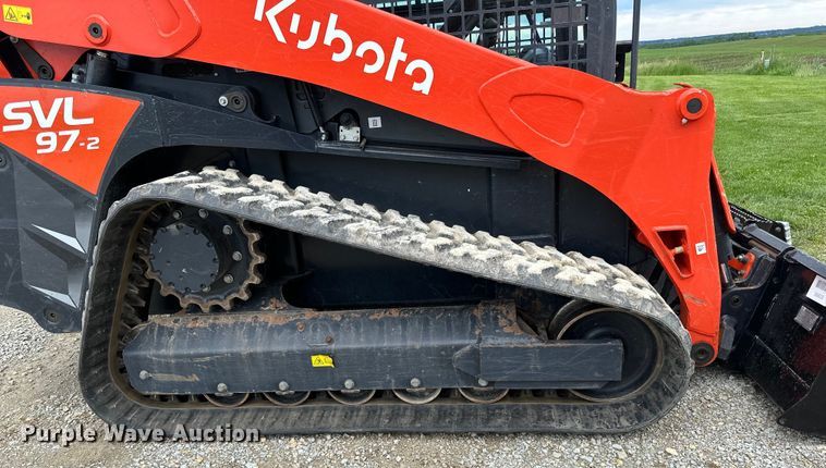 image for item LR9387 Kubota SVL97-2 tracked skid steer loader