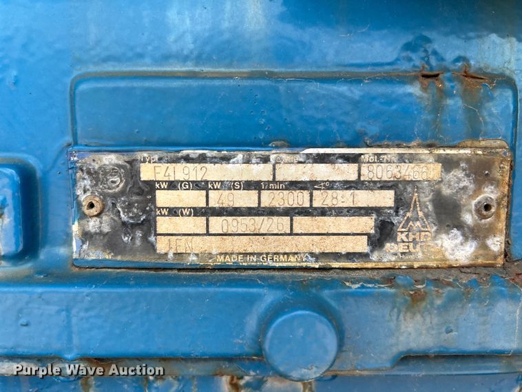 image for item LU9885 Gorman T6A61-B centrifugal pump