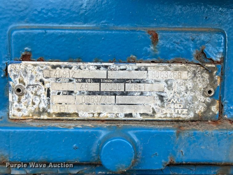 image for item LU9886 Gorman T6A61-B centrifugal pump