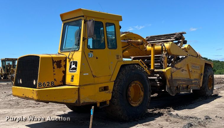 image for item LU9893 1991 John Deere  862B elevating scraper