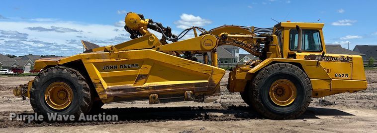 image for item LU9893 1991 John Deere  862B elevating scraper