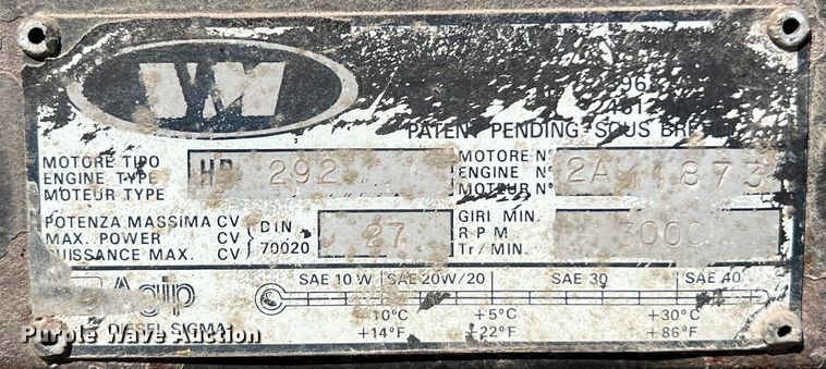 image for item LU9898 1982 Vermeer V-430 trencher