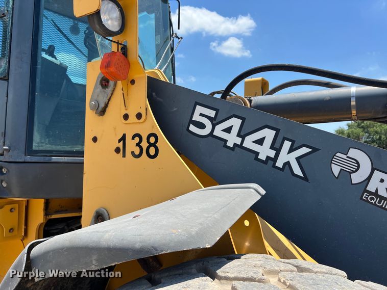 image for item LU9908 2011 John Deere  544K wheel loader