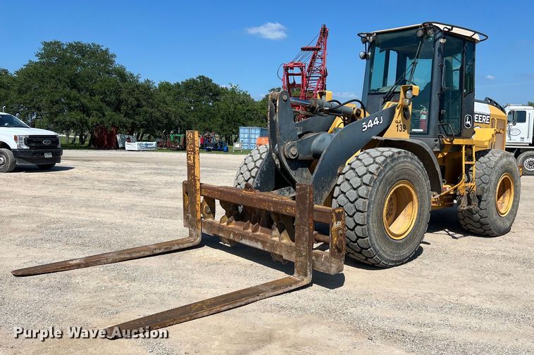 image for item LU9915 2007 John Deere  544J wheel loader