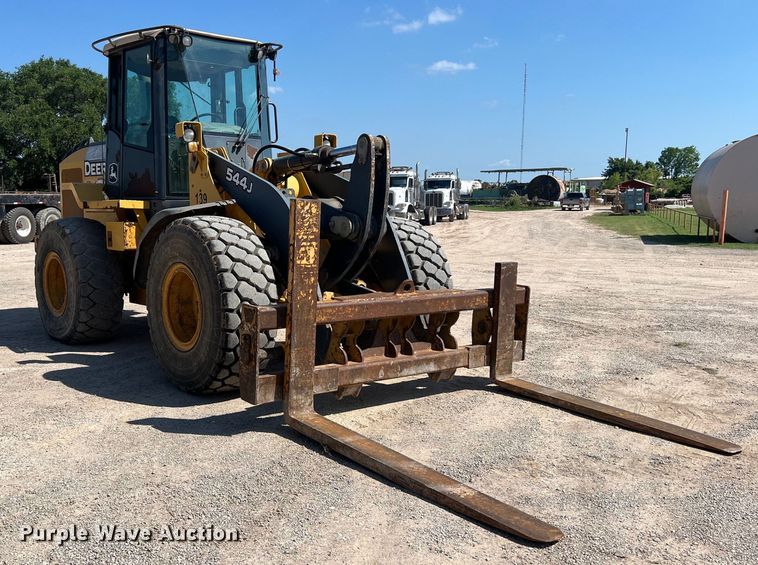 image for item LU9915 2007 John Deere  544J wheel loader