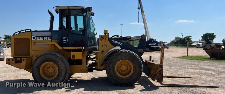 image for item LU9915 2007 John Deere  544J wheel loader