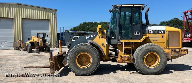 image for item LU9915 2007 John Deere  544J wheel loader