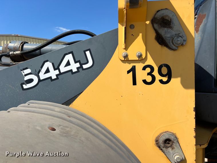 image for item LU9915 2007 John Deere  544J wheel loader