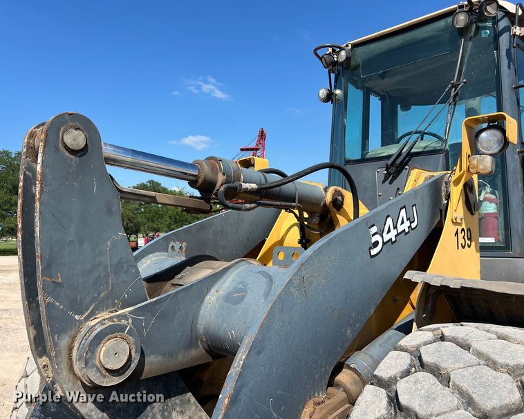 image for item LU9915 2007 John Deere  544J wheel loader