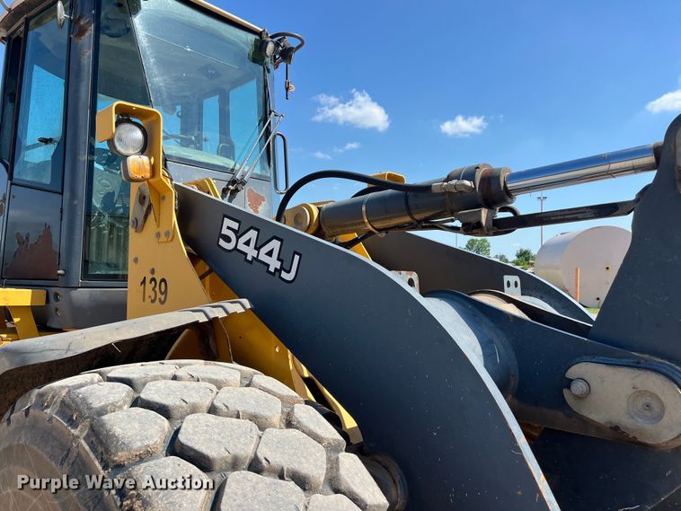image for item LU9915 2007 John Deere  544J wheel loader