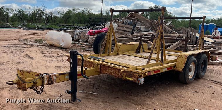 image for item LU9929 2013 Shop built reel trailer