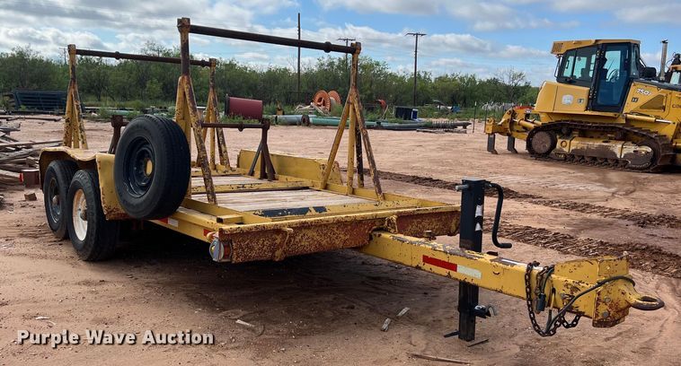 image for item LU9929 2013 Shop built reel trailer