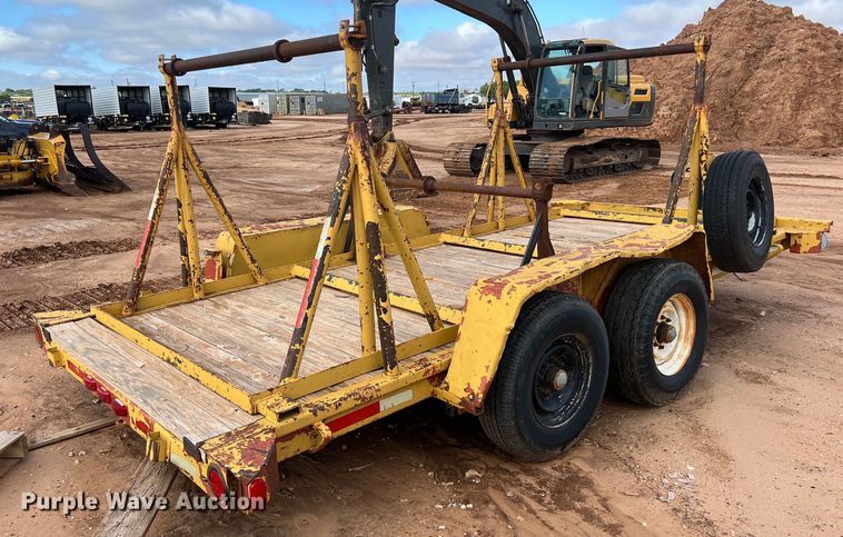 image for item LU9929 2013 Shop built reel trailer