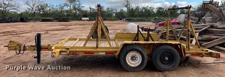 image for item LU9929 2013 Shop built reel trailer