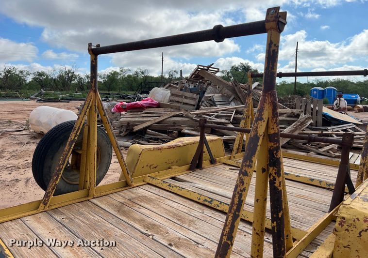 image for item LU9929 2013 Shop built reel trailer