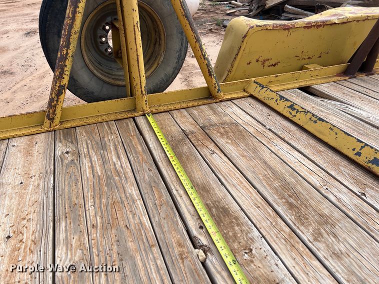 image for item LU9929 2013 Shop built reel trailer