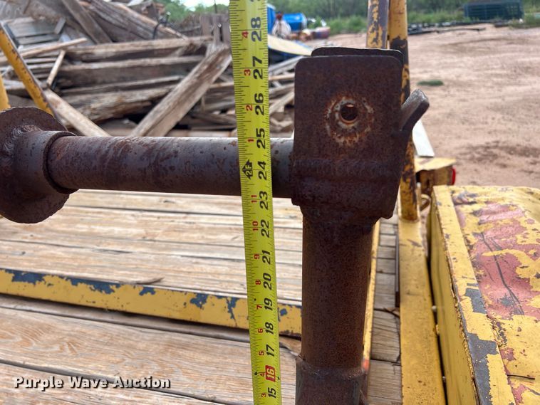 image for item LU9929 2013 Shop built reel trailer