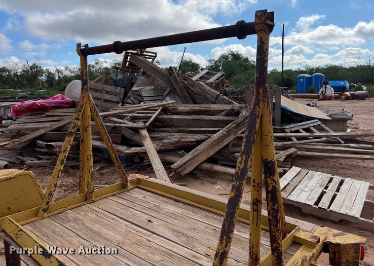 image for item LU9929 2013 Shop built reel trailer