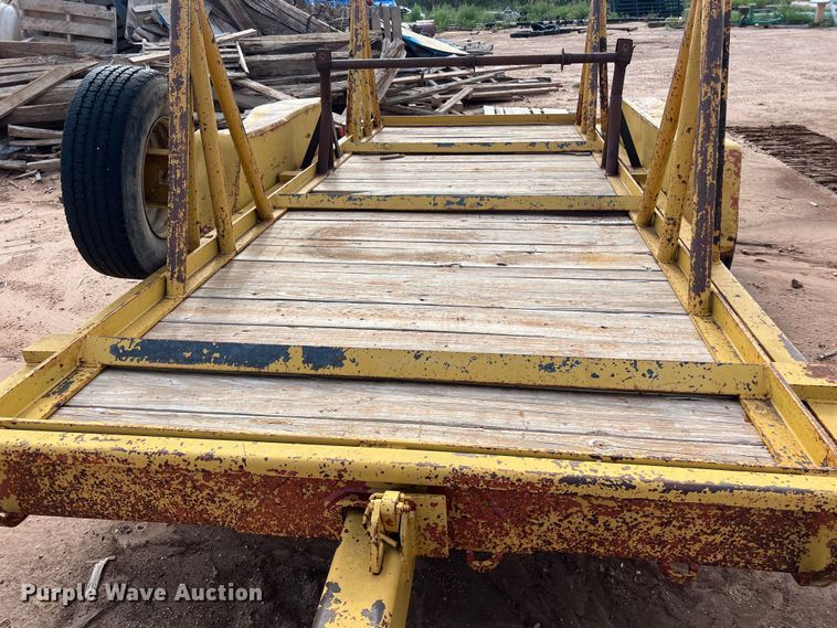 image for item LU9929 2013 Shop built reel trailer