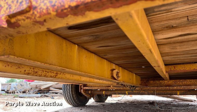 image for item LU9929 2013 Shop built reel trailer