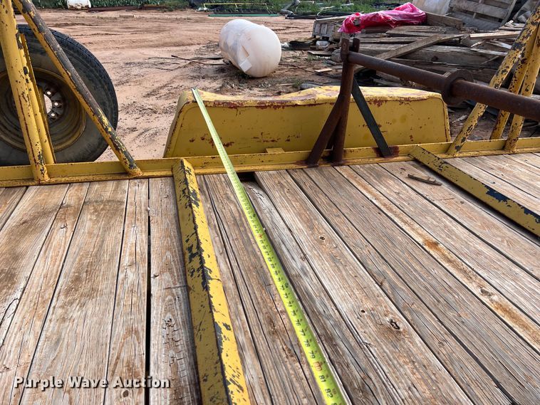 image for item LU9929 2013 Shop built reel trailer