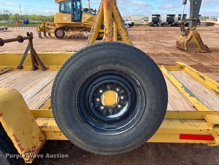 image for item LU9929 2013 Shop built reel trailer