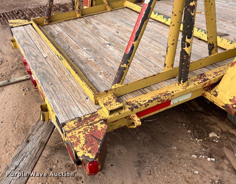 image for item LU9929 2013 Shop built reel trailer