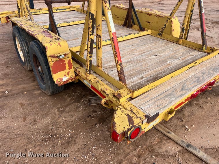 image for item LU9929 2013 Shop built reel trailer