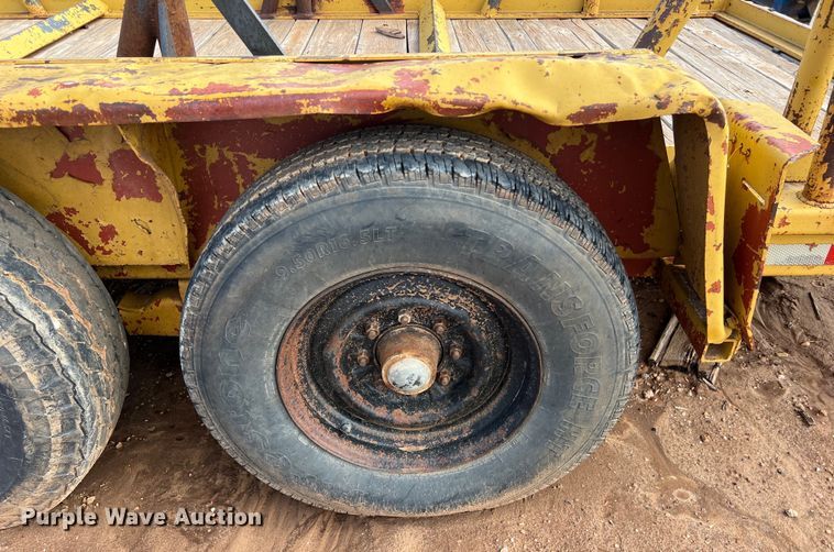 image for item LU9929 2013 Shop built reel trailer