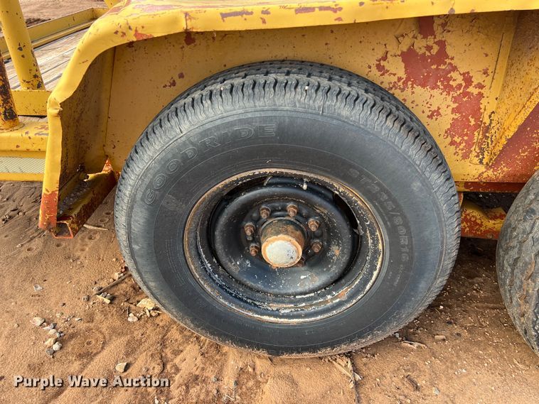 image for item LU9929 2013 Shop built reel trailer