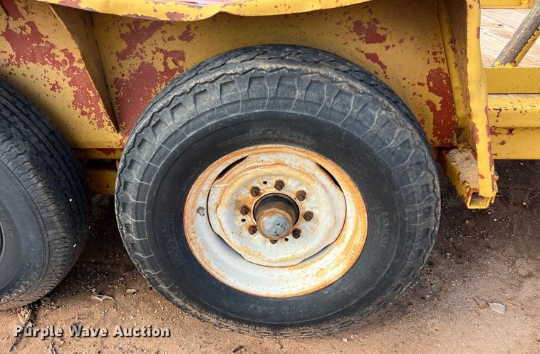 image for item LU9929 2013 Shop built reel trailer