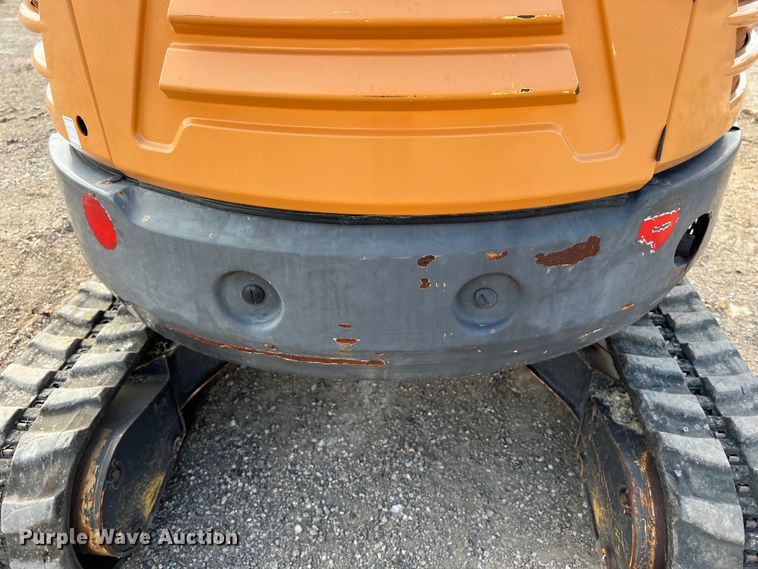 image for item LU9931 2017 Case CX26C mini excavator