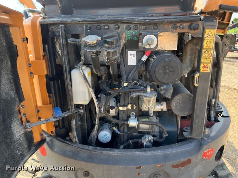 image for item LU9931 2017 Case CX26C mini excavator