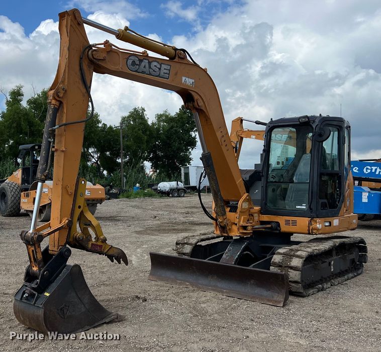 image for item LU9932 2014 Case CX80C mini excavator
